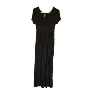 VIISHOW Women's Maxi Dress, Black, Size S